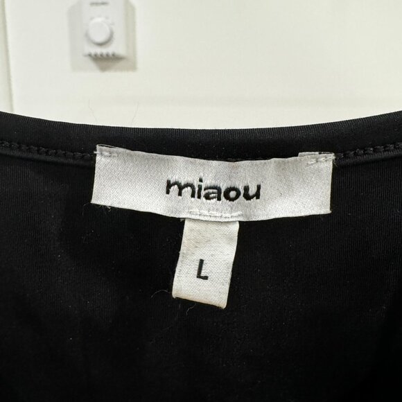 Miaou ZEPHYR TEE - BLACK size L - Picture 2 of 4